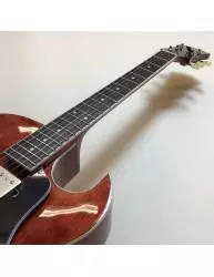 Mástil de la Guitarra Eléctrica Seventy Seven Jazz Arched Top Aged Red