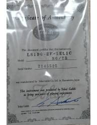 Guitarra Eléctrica Tokai LS196 EF TB certificado autenticidad