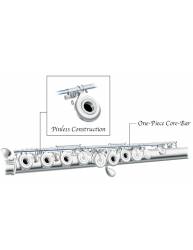 Dibujo de las llaves de la Flauta Travesera Pearl Pf-B665Re Sf
