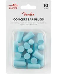 Tapones Oídos Fender Concert Ear Plugs DNB Set 10 Pares