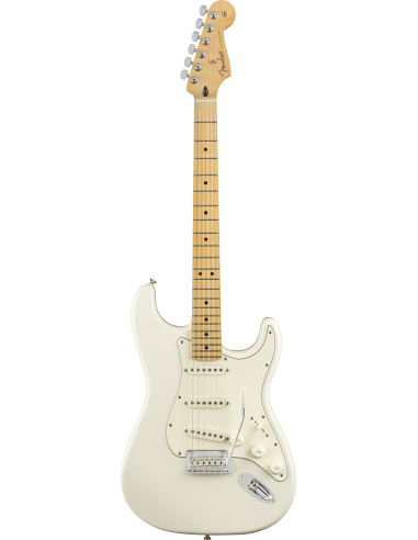 Guitarra Eléctrica Fender Player Stratocaster Maple Fingerboard Pearl White