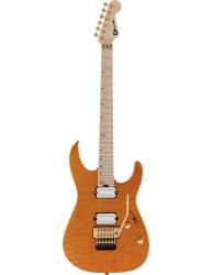 Guitarra Eléctrica Charvel Pro-Mod Dk24 Hh Floyd Rose Map Fing Quilt Maple Dark Amber