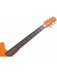 Guitarra Eléctrica Danelectro 59M NOS+ Orange-Adelic cuerdas