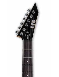 Guitarra Eléctrica LTD MH-10 Kit Black clavijero frontal