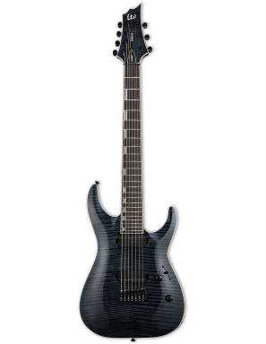 Guitarra Eléctrica LTD H-1007 See Thru Black 7 Cuerdas