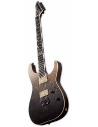 Guitarra Eléctrica ESP E-II M-II NT Black Natural Fade perfil