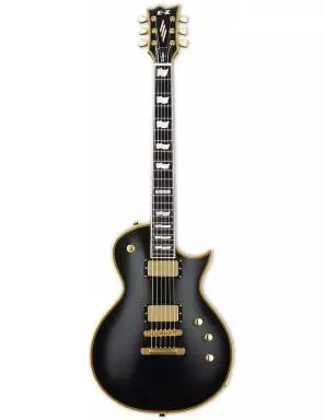 Guitarra Eléctrica ESP E-II Eclipse Double Bound Vintage Black