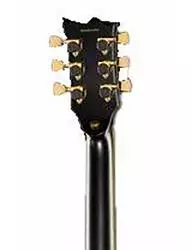 Guitarra Eléctrica ESP E-II Eclipse Double Bound Vintage Black clavijero posterior