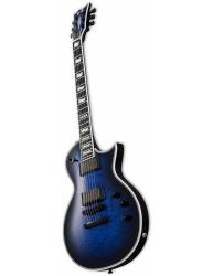 Guitarra Eléctrica ESP E-II ECLIPSE Quilted Maple Reindeer Blue perfil