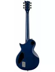 Fondo de la Guitarra Eléctrica ESP E-II Eclipse Blue Natural Fade