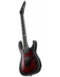 Guitarra Eléctrica ESP E-II Horizon FR-II EMG See Thru Black Cherry Sunburst perfil