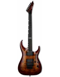 Guitarra Eléctrica E-II Horizon FR-II QM TESB frontal