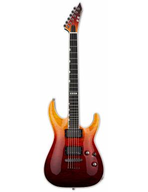 Guitarra Eléctrica ESP E-II Horizon NT-II Tiger Eye Amber Fade