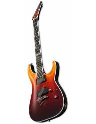 Guitarra Eléctrica ESP E-II Horizon NT-II Tiger Eye Amber Fade derecha