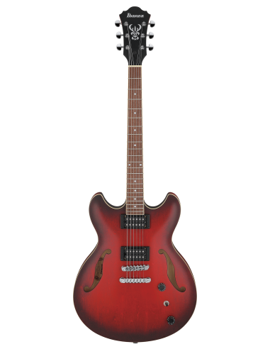 Guitarra Eléctrica Ibanez As53 Sunburst Red Flat