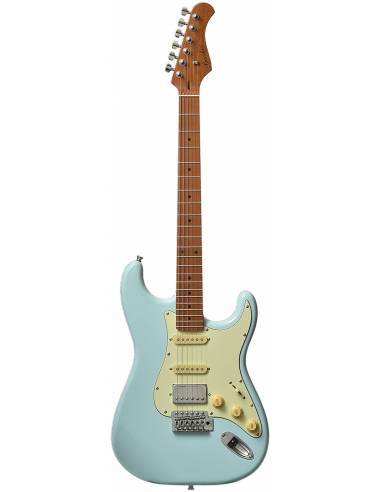 Guitarra Eléctrica Bacchus Bst 2 Rsm Sob azul turquesa