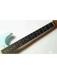 Mástil de la Guitarra Eléctrica Bacchus Bst 2 Rsm Sob azul turquesa