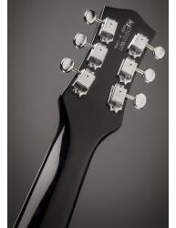 Clavijero de la Guitarra Eléctrica Gretsch G5425 Electromatic Jet Club Solid Body Rosewood Fingerboard Black revés