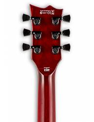 Guitarra Eléctrica LTD Viper-1000 Tiger Eye Sunburst  clavijero posterior