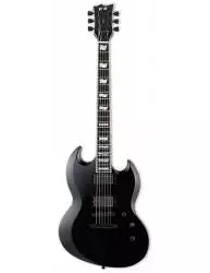 Guitarra Eléctrica ESP E-II VIPER Black frontal