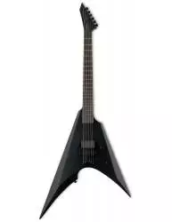Guitarra Eléctrica LTD Arrow Black Metal Black Satin frontal