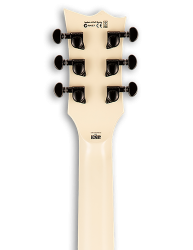 Guitarra Eléctrica LTD EC-401 Olympic White clavijero posterior
