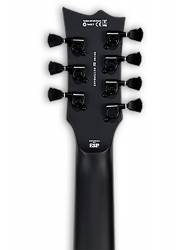 Guitarra Eléctrica LTD EC-257 Black Satin 7 Cuerdas clavijero posterior