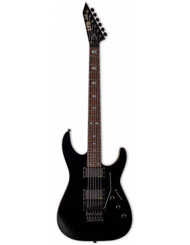 Guitarra Eléctrica LTD KH-602 Black frontal