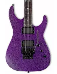 Guitarra Eléctrica LTD KH-602 Purple Sparkle Kirk Hammett Signature frontal