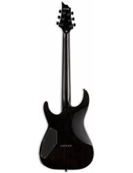 Guitarra Eléctrica LTD H-1001 QM See Thru Black posterior