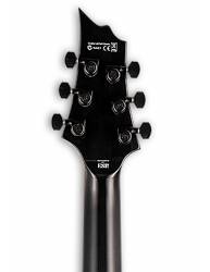 Guitarra Eléctrica LTD H-1001 QM See Thru Black clavijero posterior