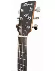 Mástil de la Guitarra Acústica Ibanez Aw54 Mini gb Dreadnought Open Pore Natural