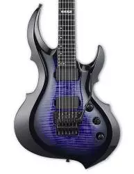 Guitarra Eléctrica ESP E-II FRX Reindeer Blue central