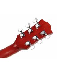 clavijero de la Guitarra Acústica Richwood Rd-12 Cers roja trasera clavijero de la Guitarra Acústica Richwood Rd-12 Cers roja trasera