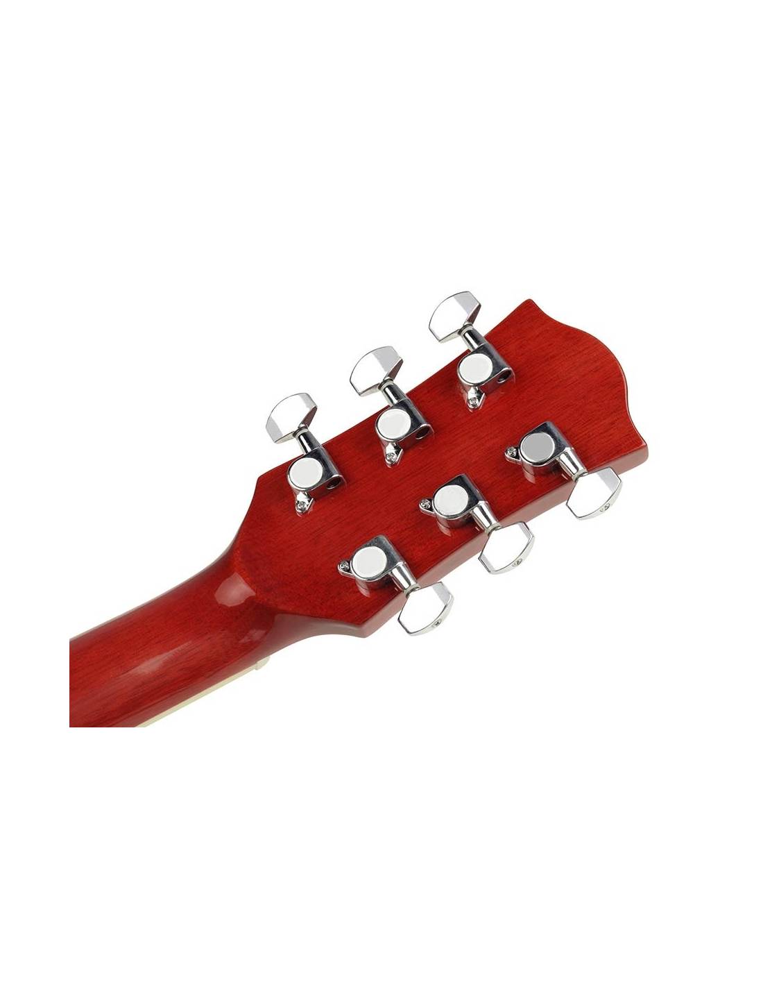 clavijero de la Guitarra Acústica Richwood Rd-12 Cers roja trasera clavijero de la Guitarra Acústica Richwood Rd-12 Cers roja trasera
