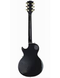 Trasera de la Guitarra Eléctrica Tokai Lc136S Sp Black Beauty