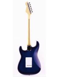 Trasera de la Guitarra Eléctrica Tokai Ast118 Blue Burst Rosewood