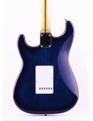 Cuerpo de la Guitarra Eléctrica Tokai Ast118 Blue Burst Rosewood trasera