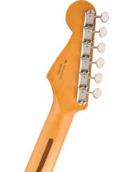 Clavijero de la Guitarra Eléctrica Fender Vintera 50S Stratocaster Modified Maple Fingerboard 2 Color Sunburst revés