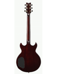 Fondo de la Guitarra Eléctrica Ibanez Ar520Hfm Violin Sunburst