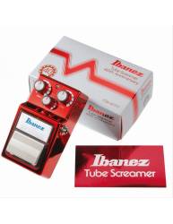 Pedal Guitarra Ibanez Tube Screamer TS9 40TH pedal y caja