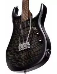 Cuerpo de la Guitarra Eléctrica Sterling By Music Man Jp150 Fm Trans Black Satin John Petrucci Signature ladeado