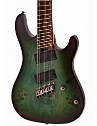 Cuerpo de la Guitarra Eléctrica Cort Kx507 Ms Star Dust Green