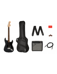 Pack Guitarra Eléctrica Squier By Fender Affinity Series Stratocaster Hss Lrl Cfm 15G
