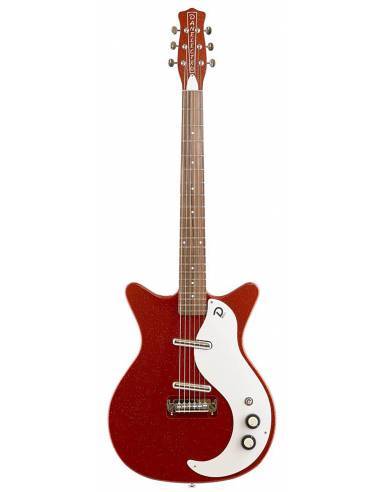 Guitarra Eléctrica Danelectro 59m Nos+ Right On Red frontal