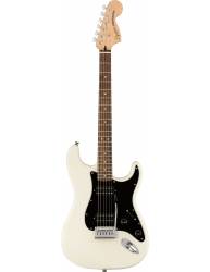 Guitarra Eléctrica Squier By Fender Affinity Series Stratocaster Hh  Laurel Fingerboard Black Pickguard Olympic White