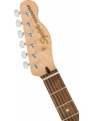 Clavijero de la Guitarra Eléctrica Squier By Fender Affinity Series Telecaster  Laurel Fingerboard White Pickguard Olympic White