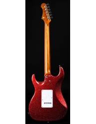 Trasera de la Guitarra Eléctrica Jet Js500 Red Sparkle Hh