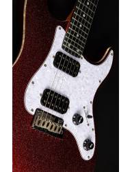Cuerpo de la Guitarra Eléctrica Jet Js500 Red Sparkle Hh