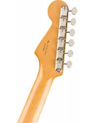Clavijero de la Guitarra Eléctrica Fender Vintera 60S Stratocaster Pau Ferro Fingerboard Surf Green revés